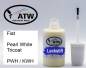 Preview: Fiat, Pearl White Tricoat, PWH / KWH: 20ml Lackstift, von ATW Autoteile West.